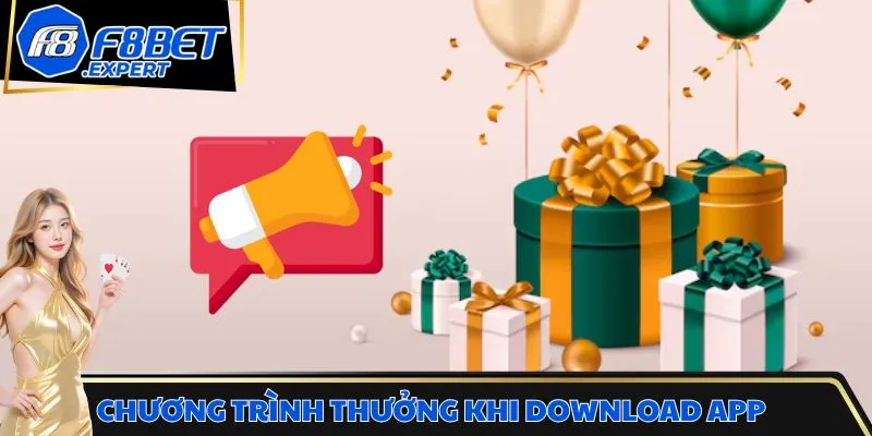 Chương trình tặng thưởng khi download ứng dụng thành công